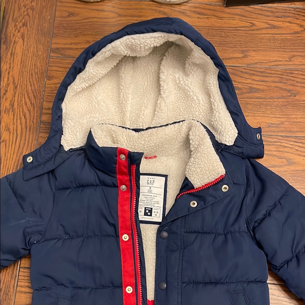 GAP Kids Navy Hooded Jacket
